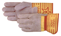 Union Jack Leather Work Gloves Gloves